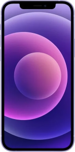Смартфон Apple iPhone 12 256GB nano SIM + eSim purple (фиолетовый) новый, не актив, без комплекта
