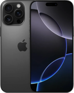 Смартфон iPhone 16 Pro Max 256Gb Черный титан (eSIM)