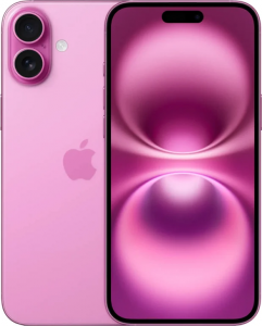 Смартфон Apple iPhone 16 Plus 256Gb nano SIM + eSIM pink (розовый)
