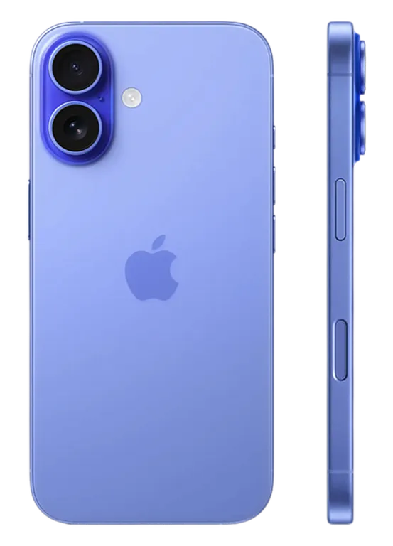 Смартфон Apple iPhone 16 128ГБ Ultramarine (Синий) (A3081) eSim