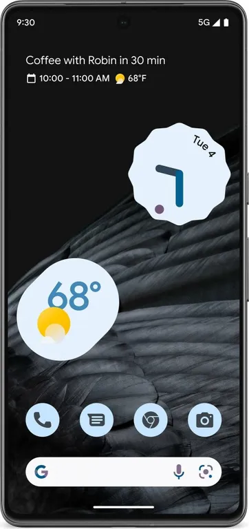 Смартфон Google Pixel 7 Pro 12/128 ГБ, Dual: nano SIM + eSIM, Obsidian