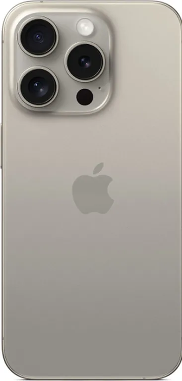 Смартфон Apple iPhone 15 Pro 128GB nano SIM + eSim natural titanium (титан) новый, не актив, без комплекта