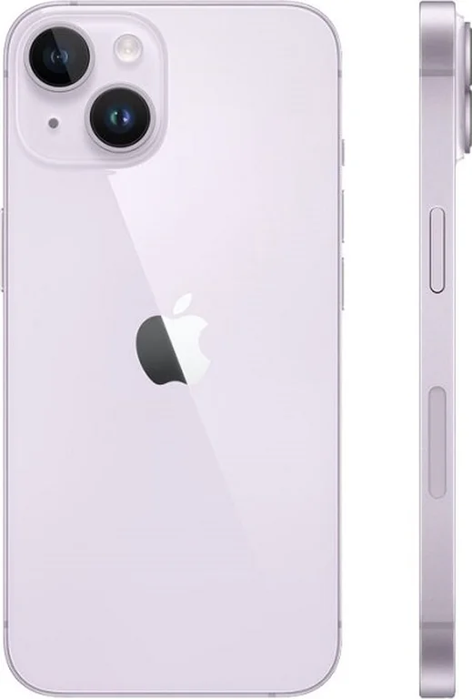 Смартфон Apple iPhone 14 128GB nano SIM + eSim purple (фиолетовый)