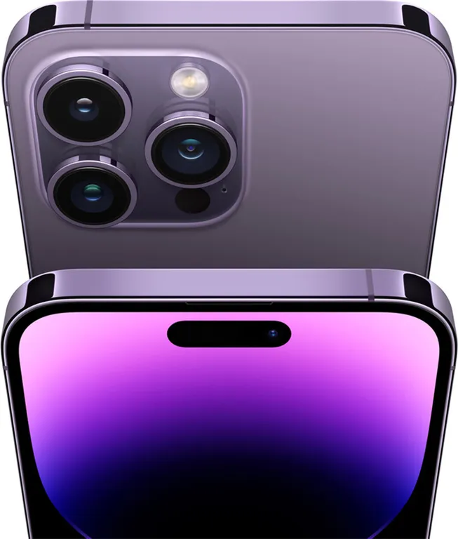 Смартфон Apple iPhone 14 Pro 128Gb (Deep Purple) (2 sim) (Exchange Packed)