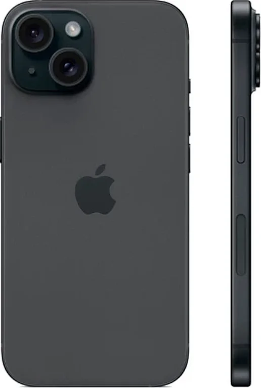 Смартфон Apple iPhone 15 Plus 256GB nanoSim+eSim (Чёрный, 6 ГБ, 256 ГБ)