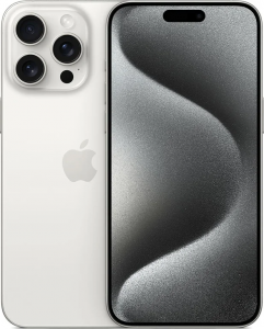 Смартфон Apple iPhone 15 Pro Max 256Gb White Titanium, белый титан