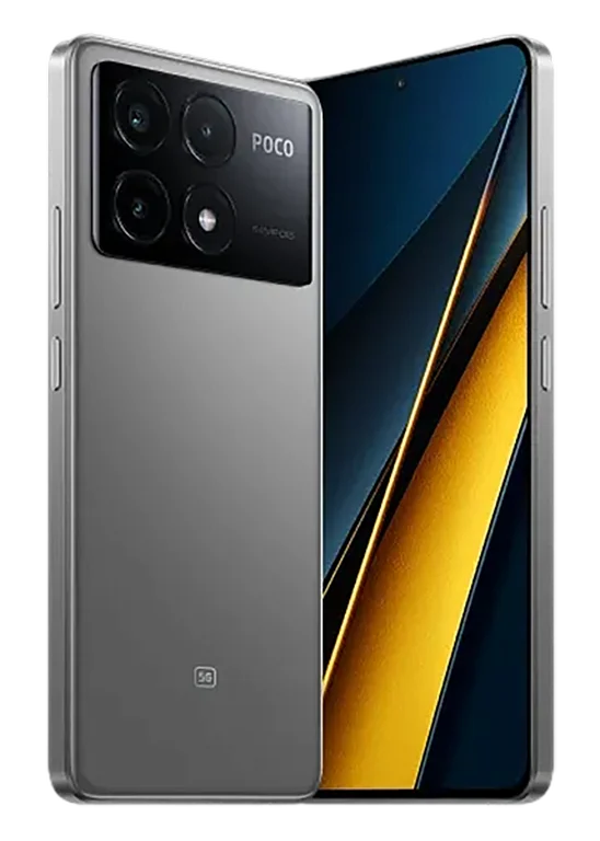 Смартфон Xiaomi Poco X6 Pro 5G 12/512GB Grey (Серый) (Global Version) 2Sim