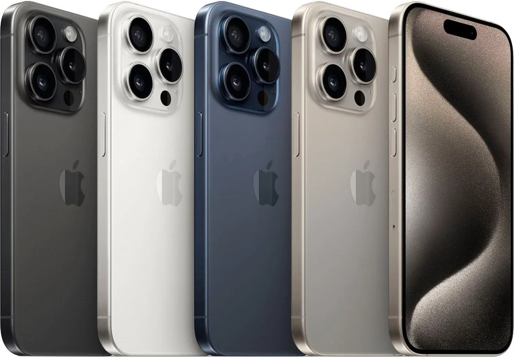 Смартфон Apple iPhone 15 Pro Max 1 ТБ Natural Titanium / Натуральный Титан