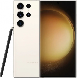 Смартфон Samsung Galaxy S23 Ultra 12/256 ГБ, Кремовый