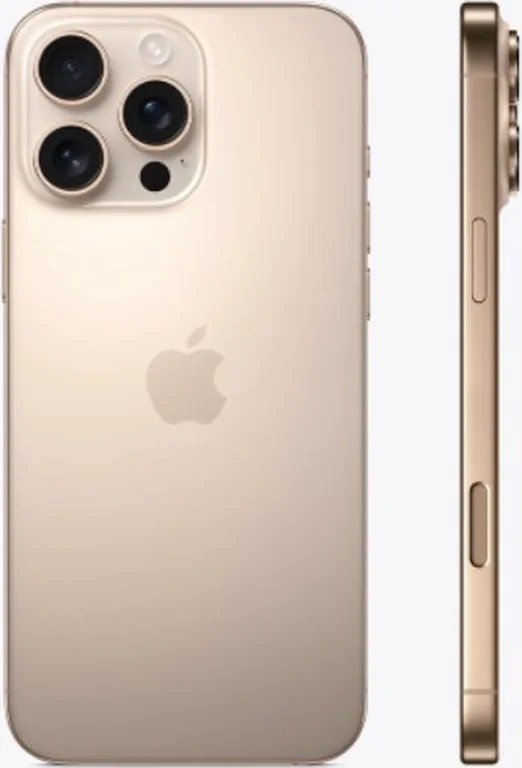 Смартфон Apple iPhone 16 Pro 128GB nano SIM + eSIM Desert Titanium (пустынный титан)