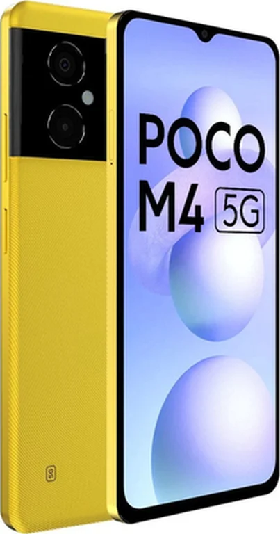 Смартфон Xiaomi POCO M4 5G 4/64 ГБ RU, Dual nano SIM, желтый POCO