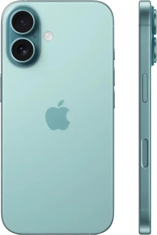 Смартфон Apple iPhone 16 128Gb Dual nano SIM teal (бирюзовый)