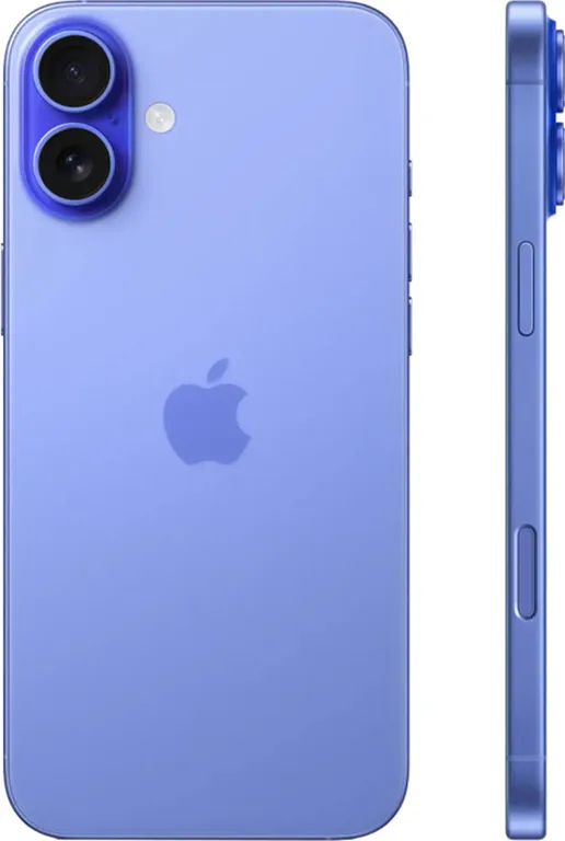 Смартфон Apple iPhone 16 128 Gb Blue (Ультрамарин)