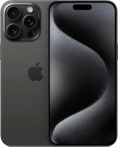 Смартфон Apple iPhone 15 Pro Max 1TB Black Titanium (Черный)