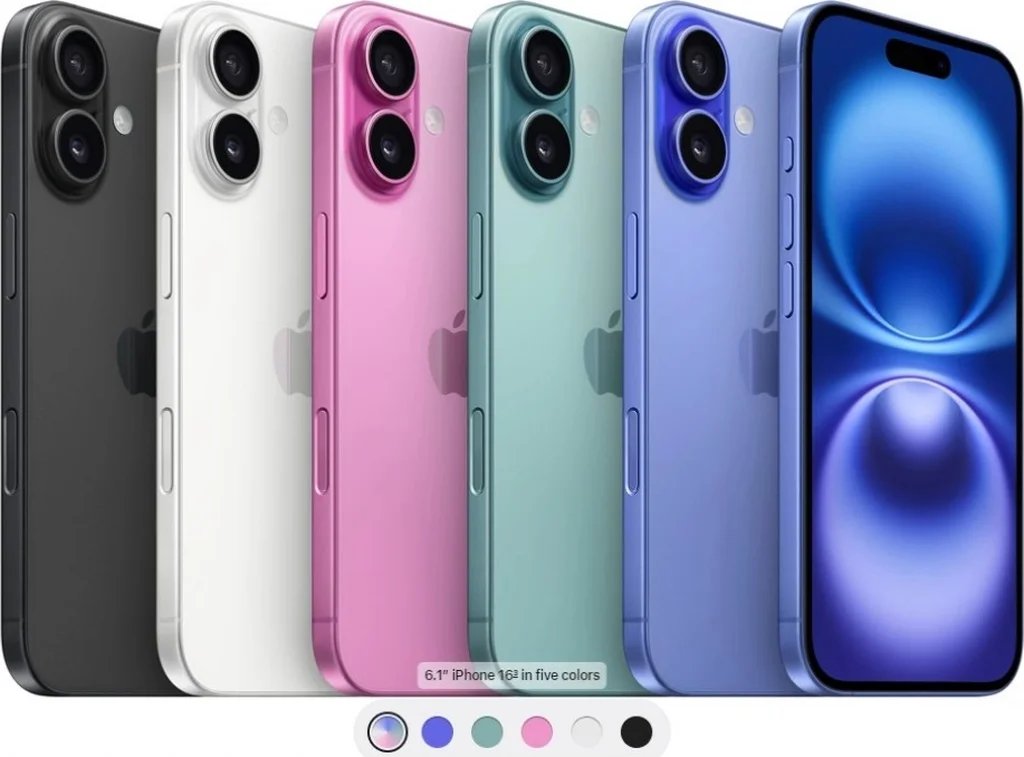 Смартфон Apple iPhone 16 128 ГБ, Pink/ (розовый)
