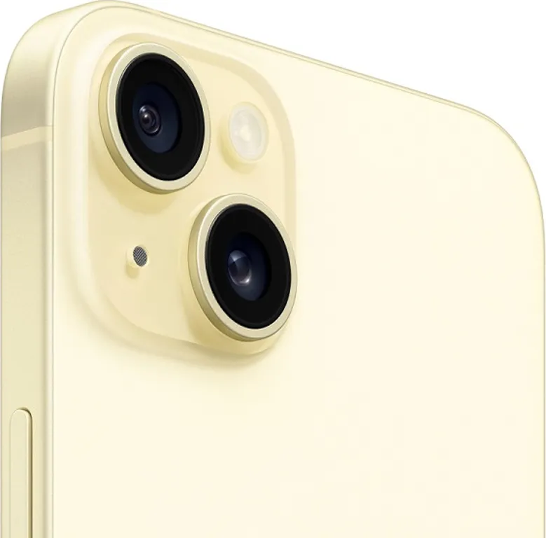 Смартфон Apple iPhone 15 Plus 512GB nano SIM + eSim yellow (желтый)