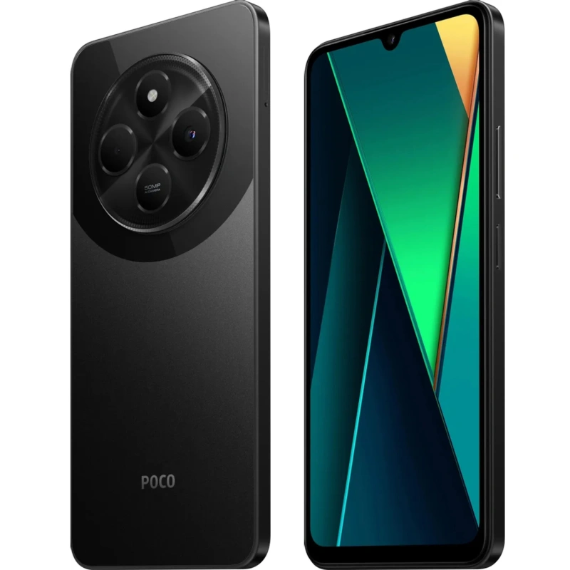 Смартфон Xiaomi Poco C75 6/128Gb Black EAC