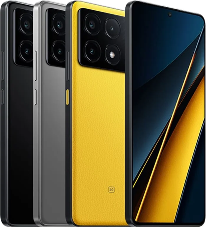 Смартфон Poco X6 Pro 8/256Gb Yellow, жёлтый