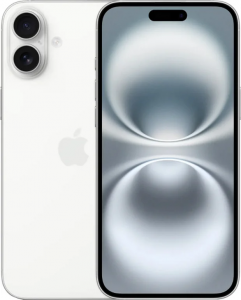 Смартфон Apple iPhone 16 Plus 128Gb nano SIM + eSIM white (белый)
