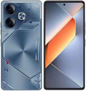 Смартфон Tecno Pova 6 LI7 12/256Gb Interstellar Blue (LI7 256+12 Interstellar Blue)