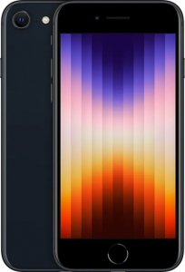 Смартфон iPhone SE 2022 256Gb Темная ночь