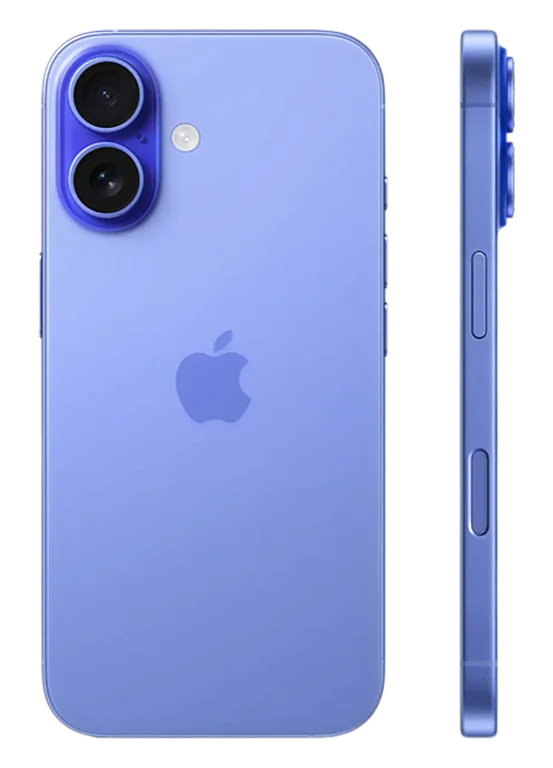 Смартфон Apple iPhone 16 256ГБ Ultramarine (Синий) (A3286) Sim+ eSim